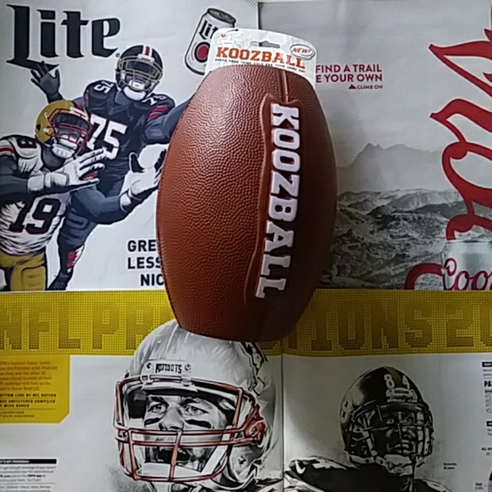 Spending a football sunday Koozball